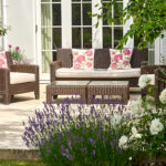 Lifestyle image, out in the garden, Suffolk image.