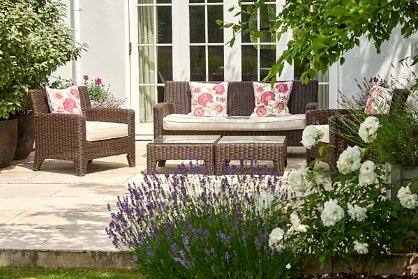 Lifestyle image, out in the garden, Suffolk image.